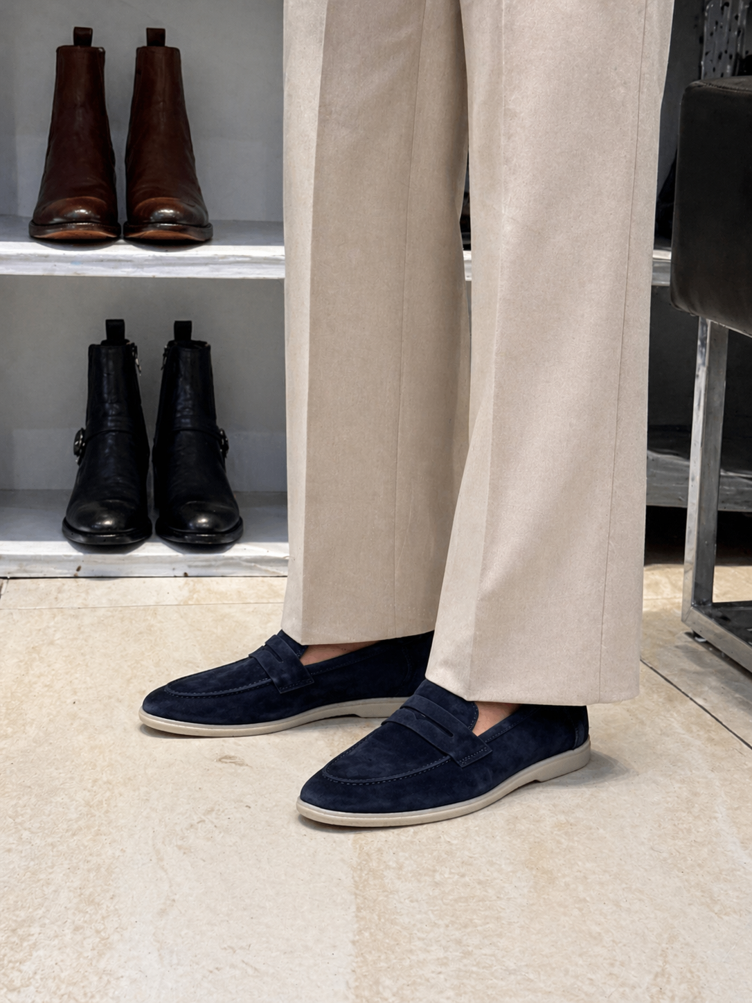 Suede Sleek Loafers