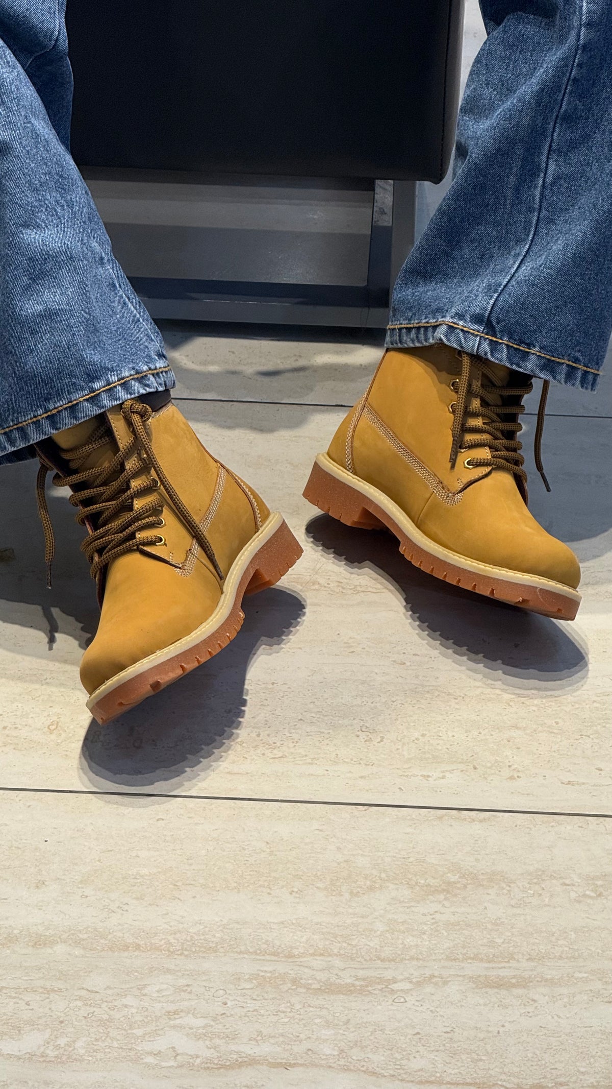 Casual Wear Trendy Boots in Wheat colour