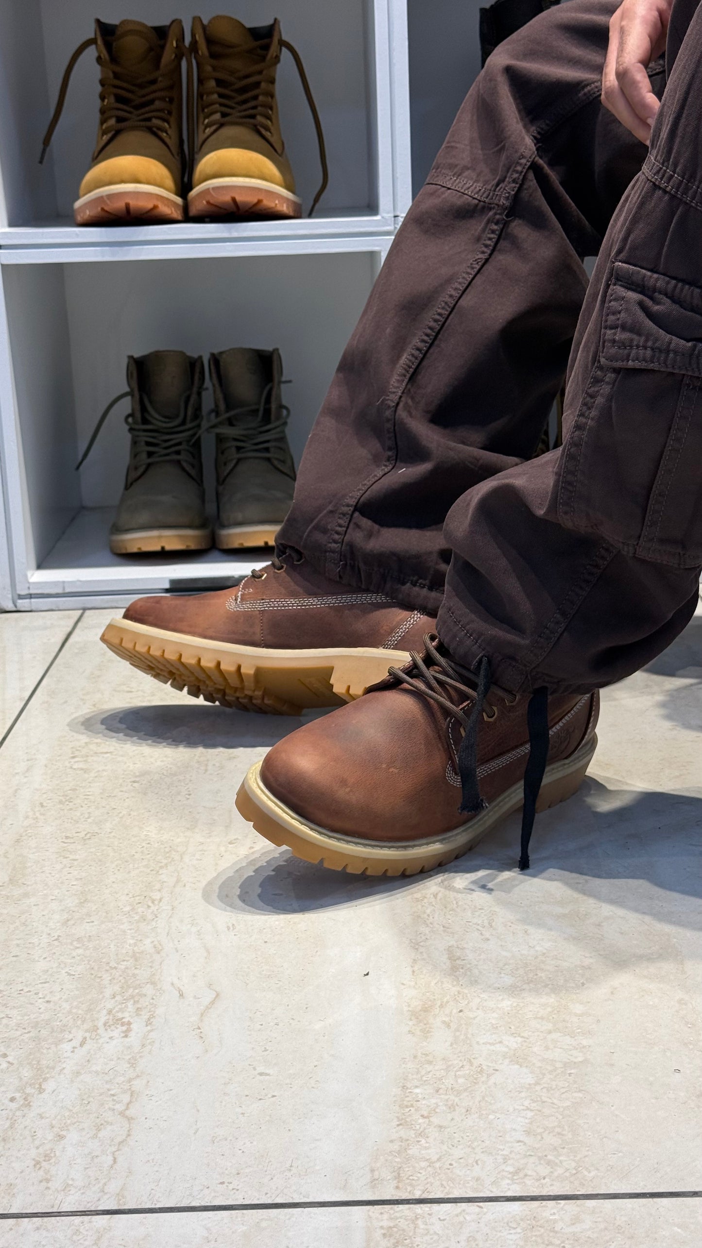 Casual Wear Trendy Boots in Dark Brown
