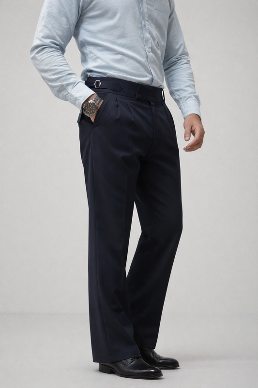 Korean | Bootcut Pants | Side Buckle