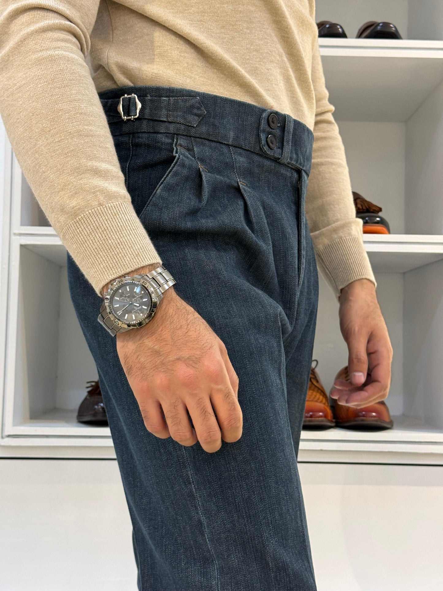 Italian Denim Pants