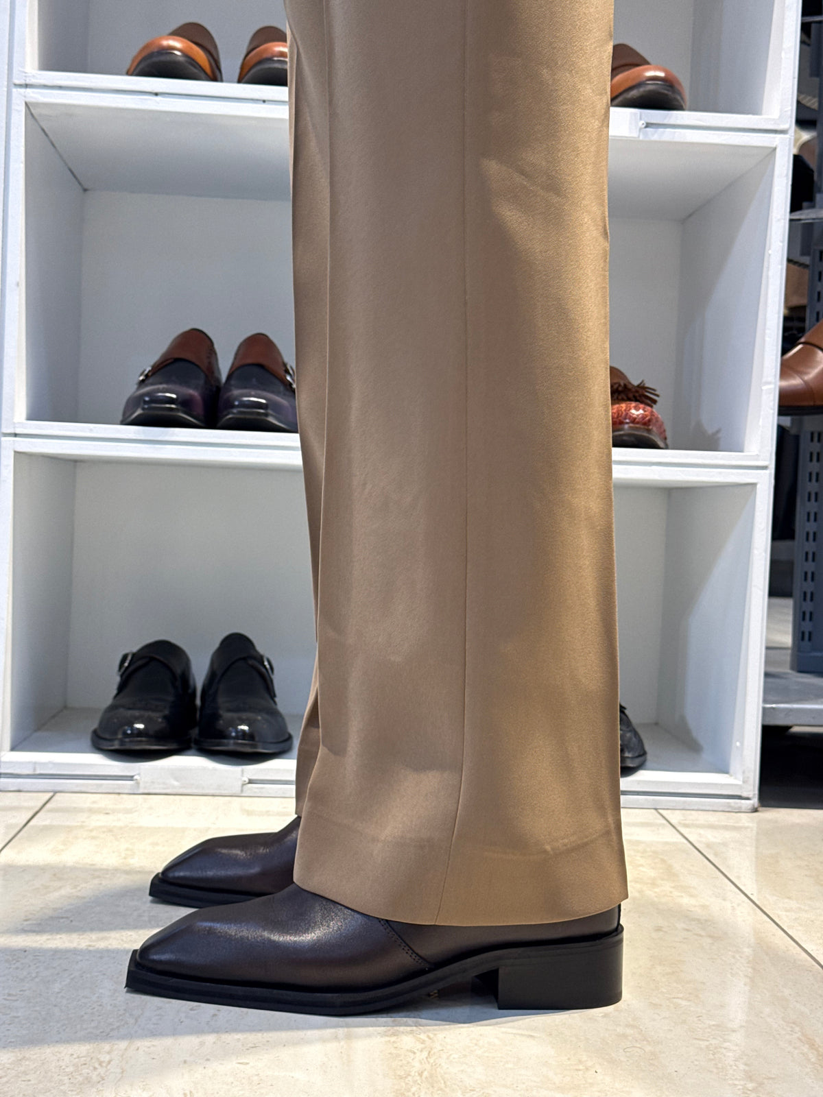 Cuban Heel Chelsea | Hand Made|Square Toe | Party Wear