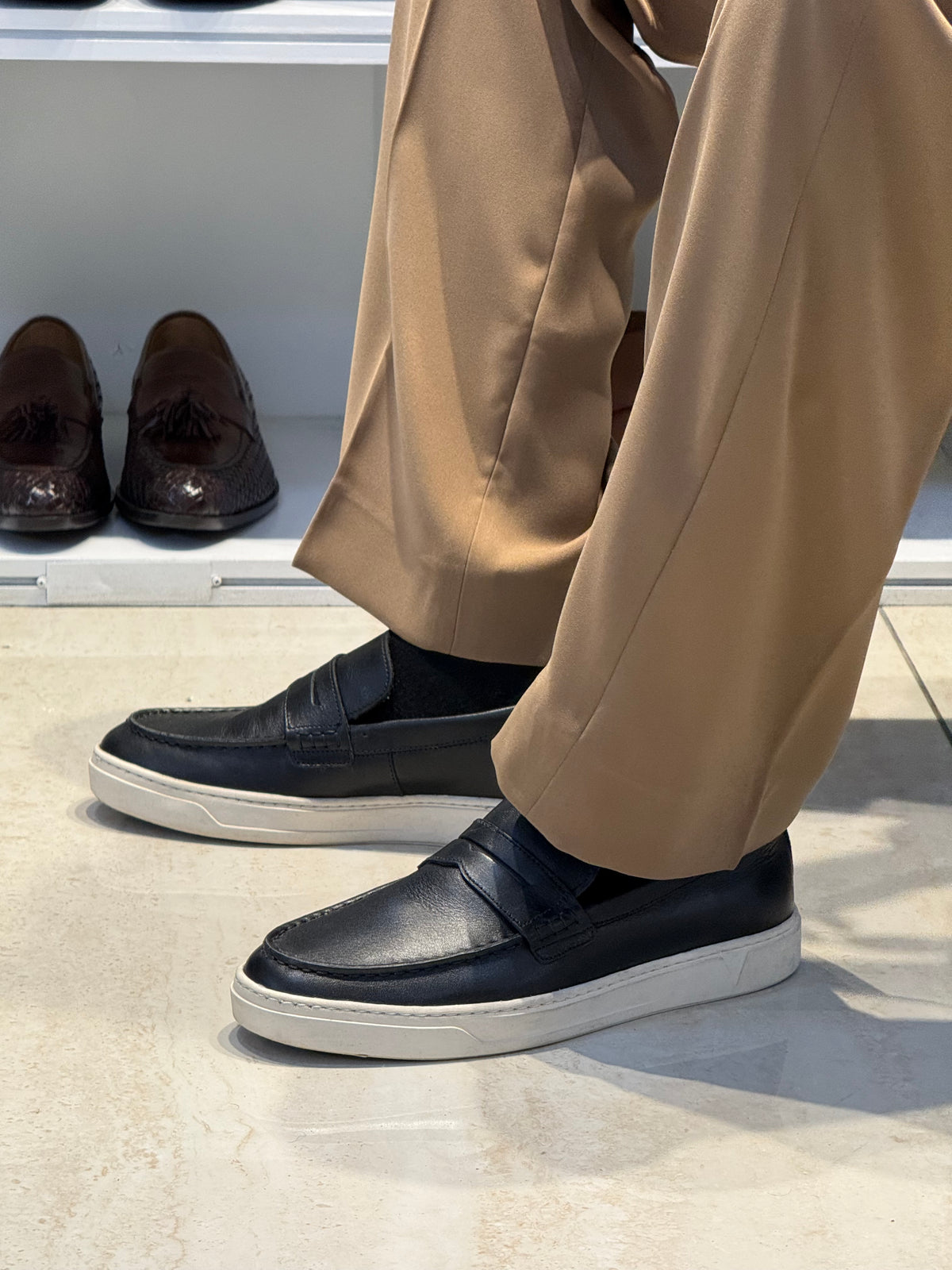 Black Loafer Shoes