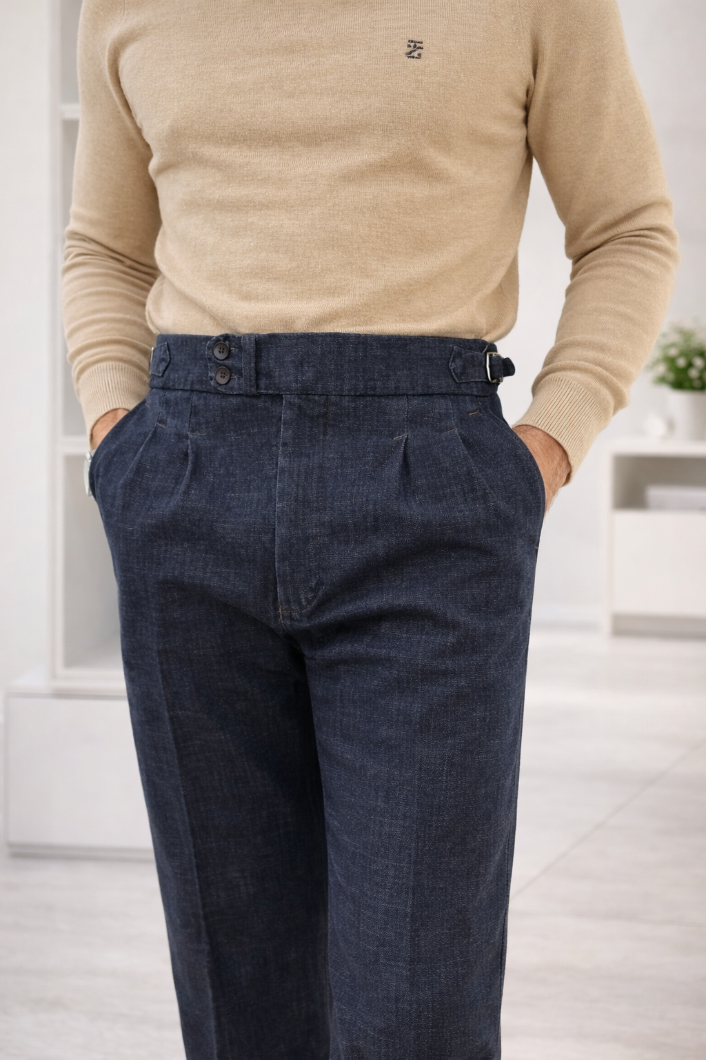 Italian Denim Pants