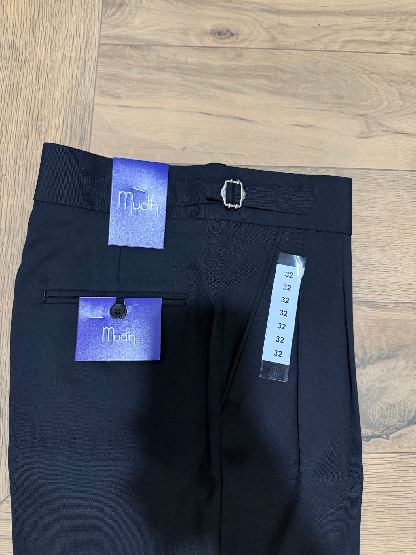 Korean | Bootcut Pants | Size adjustable Buckle