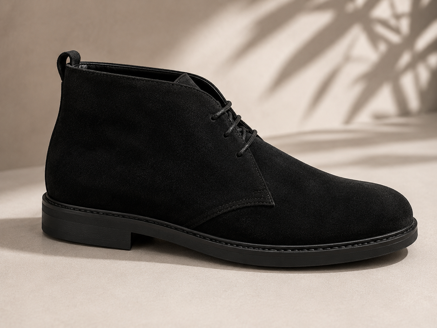 Black Suede Chukka boot