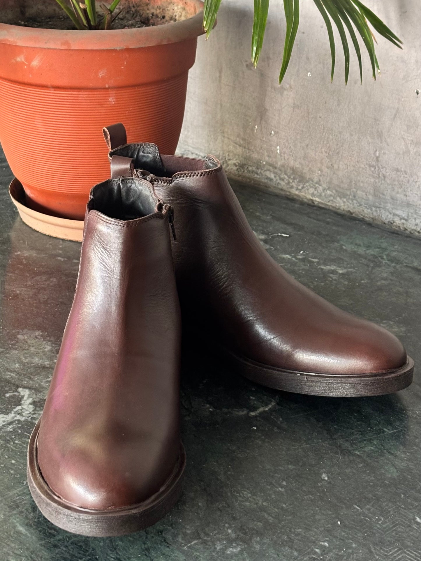 Brown Chelsea Boots | Formal/Party Wear | 100% Genuine leather