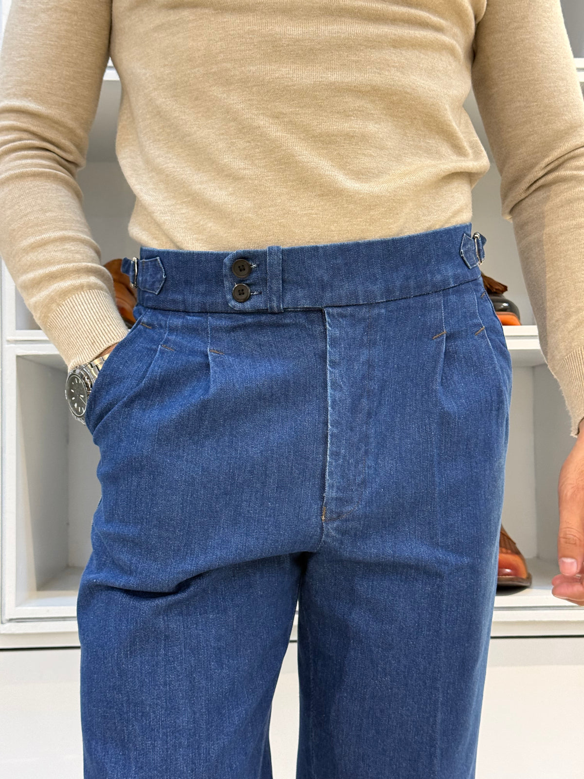 Italian Denim Pants