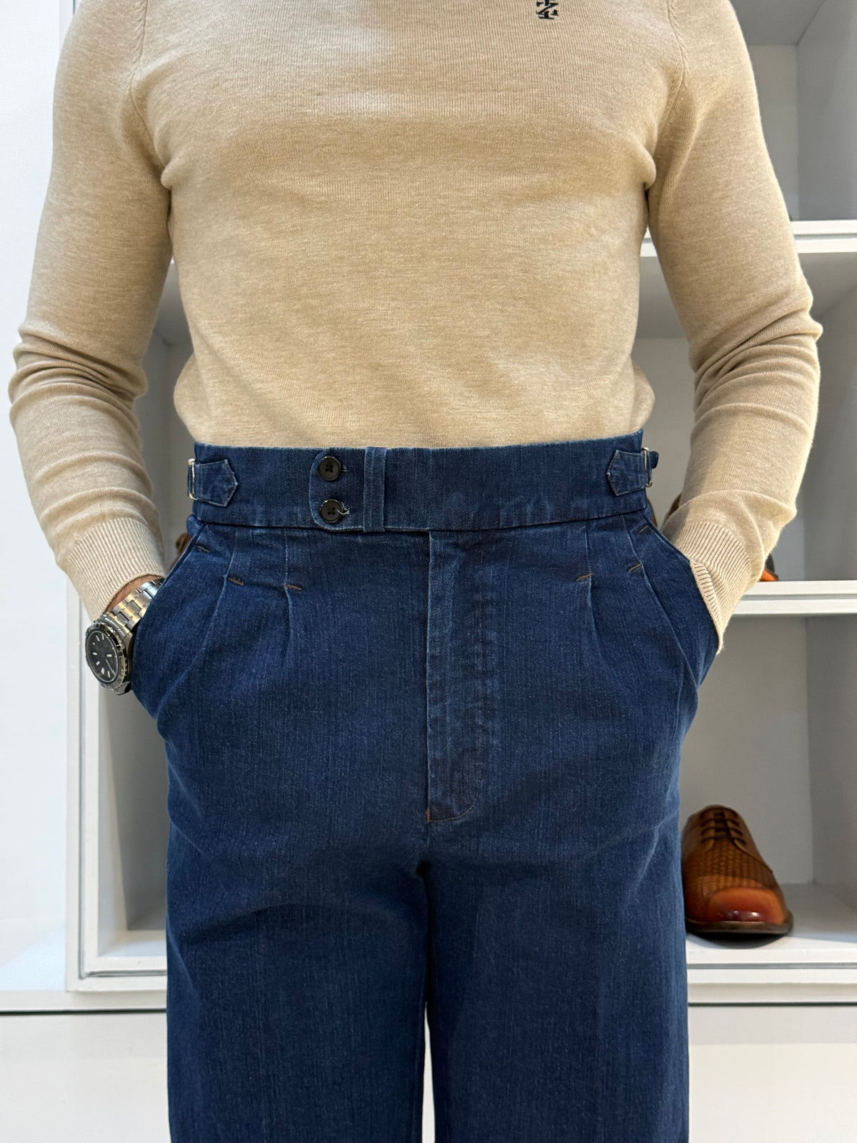 Italian Denim Pants