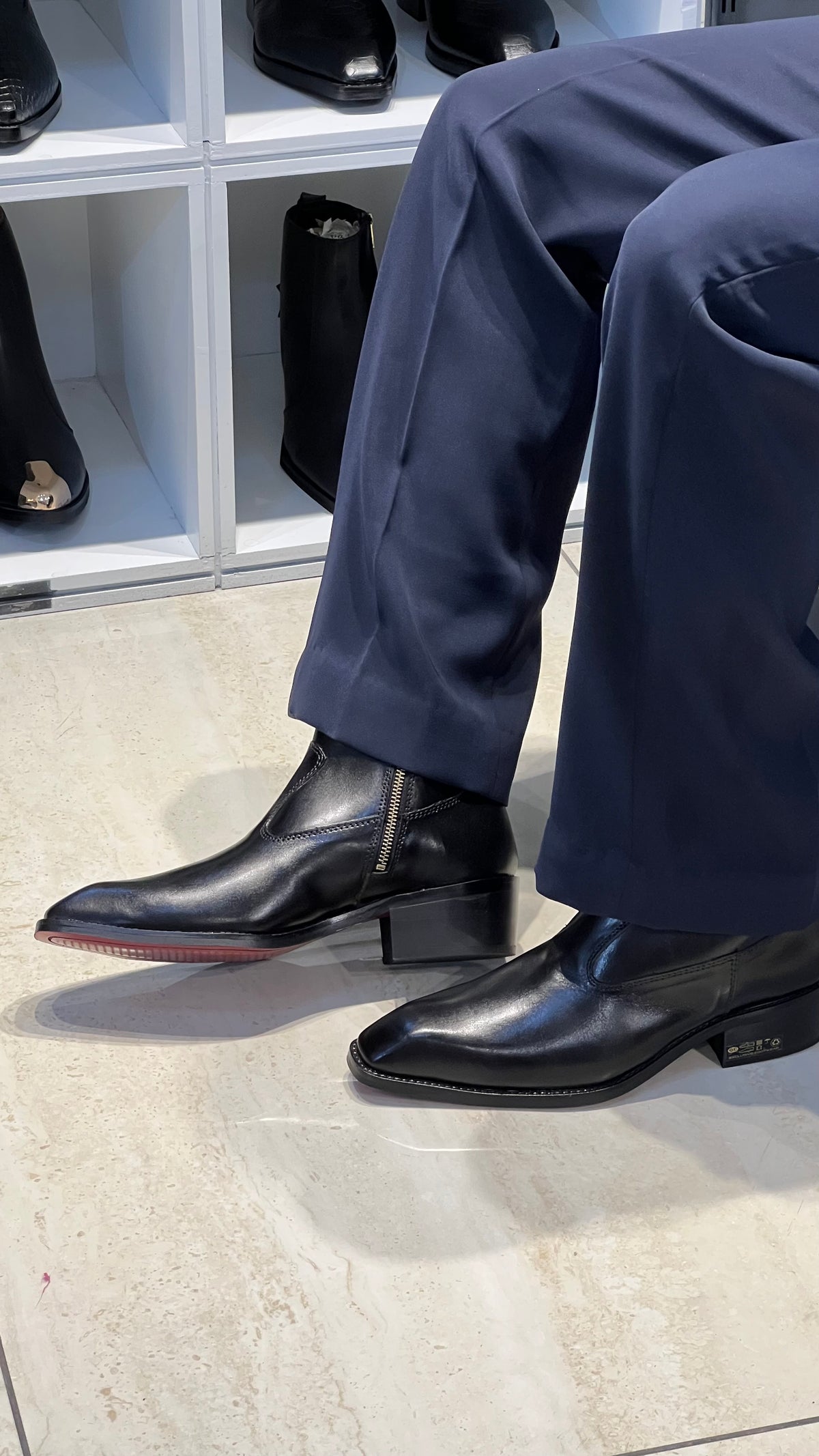 Cuban Heel Chelsea | Hand Made Pointed Square Toe |