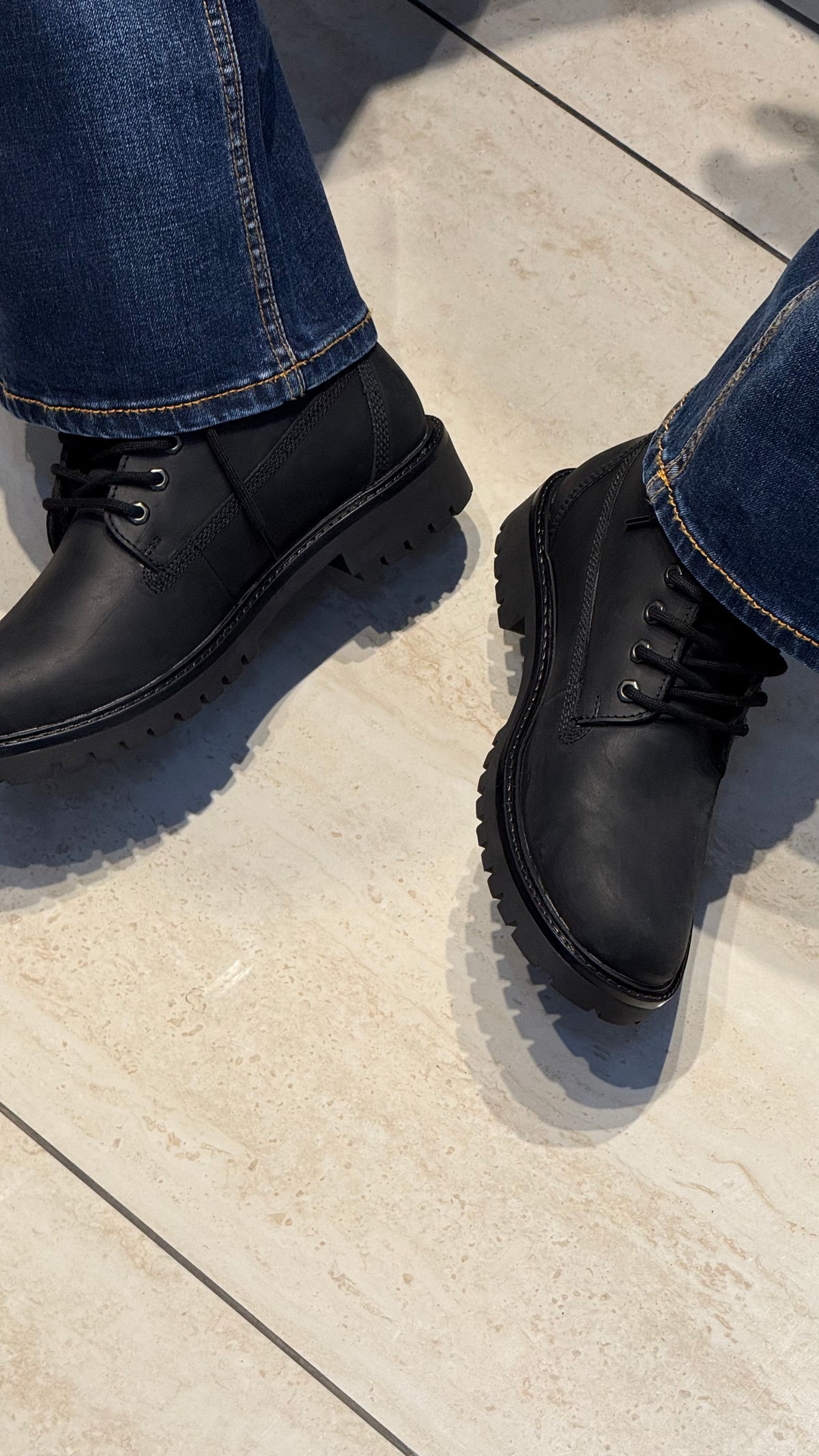 Casual Wear Trendy Boots in Black