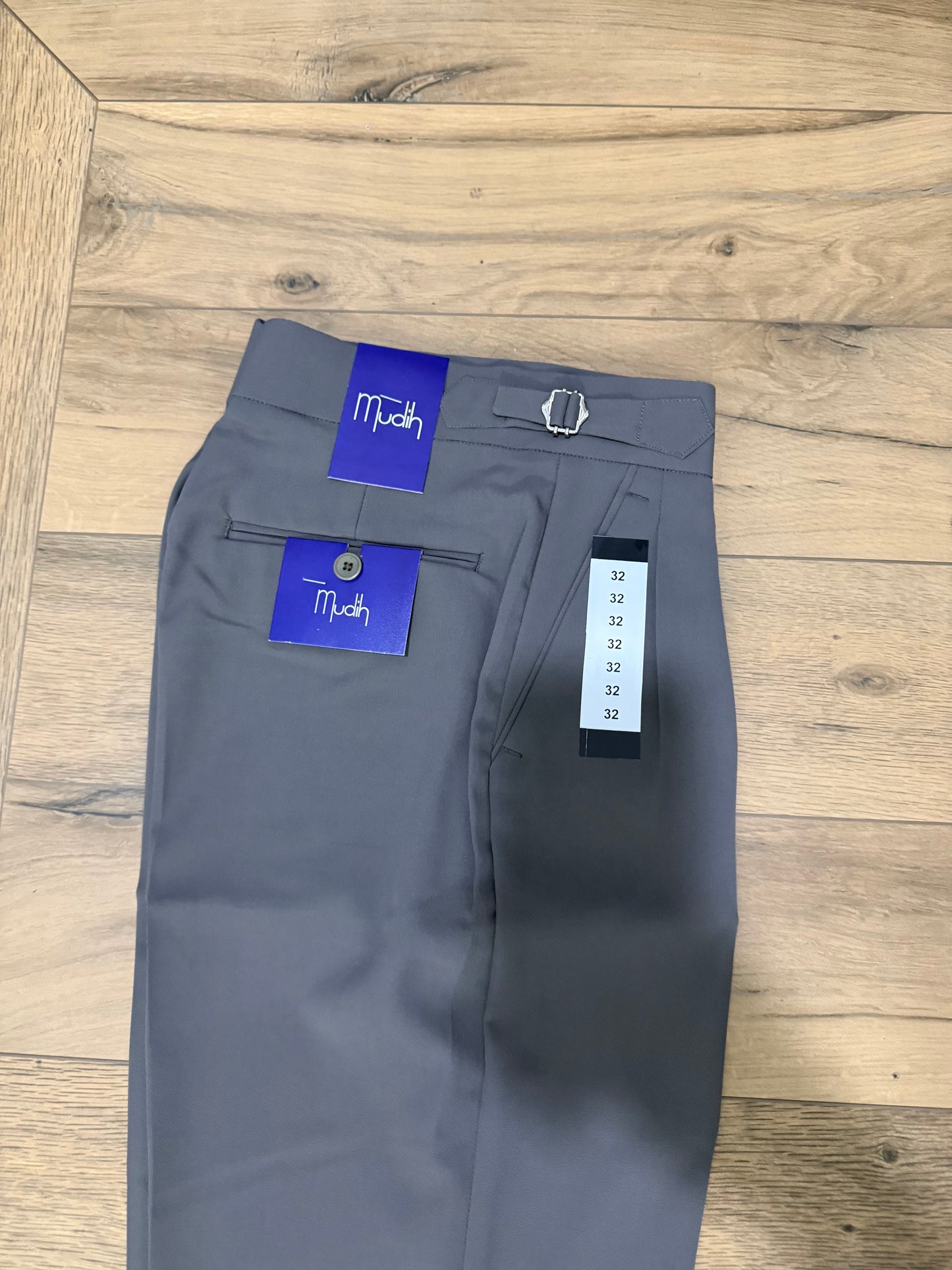 Korean | Bootcut Pants | Size adjustable Buckle