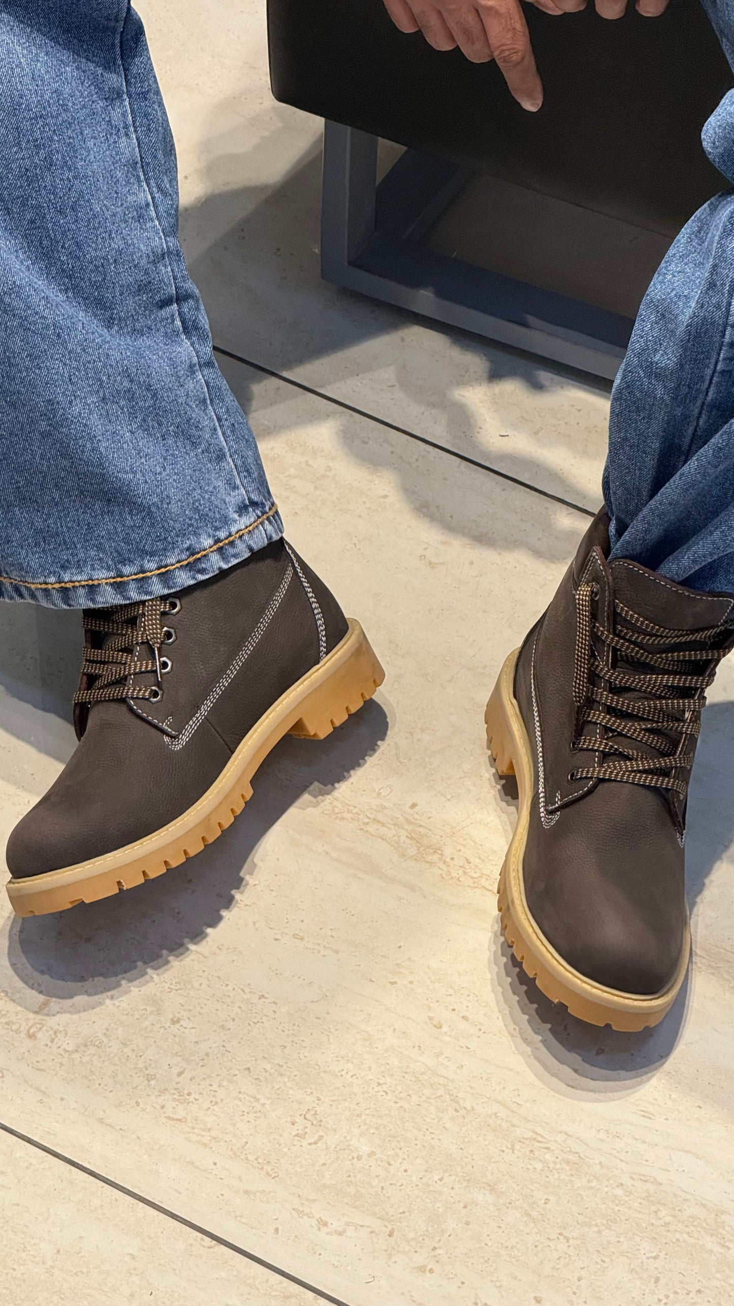 Casual Wear Trendy Boots in Brown