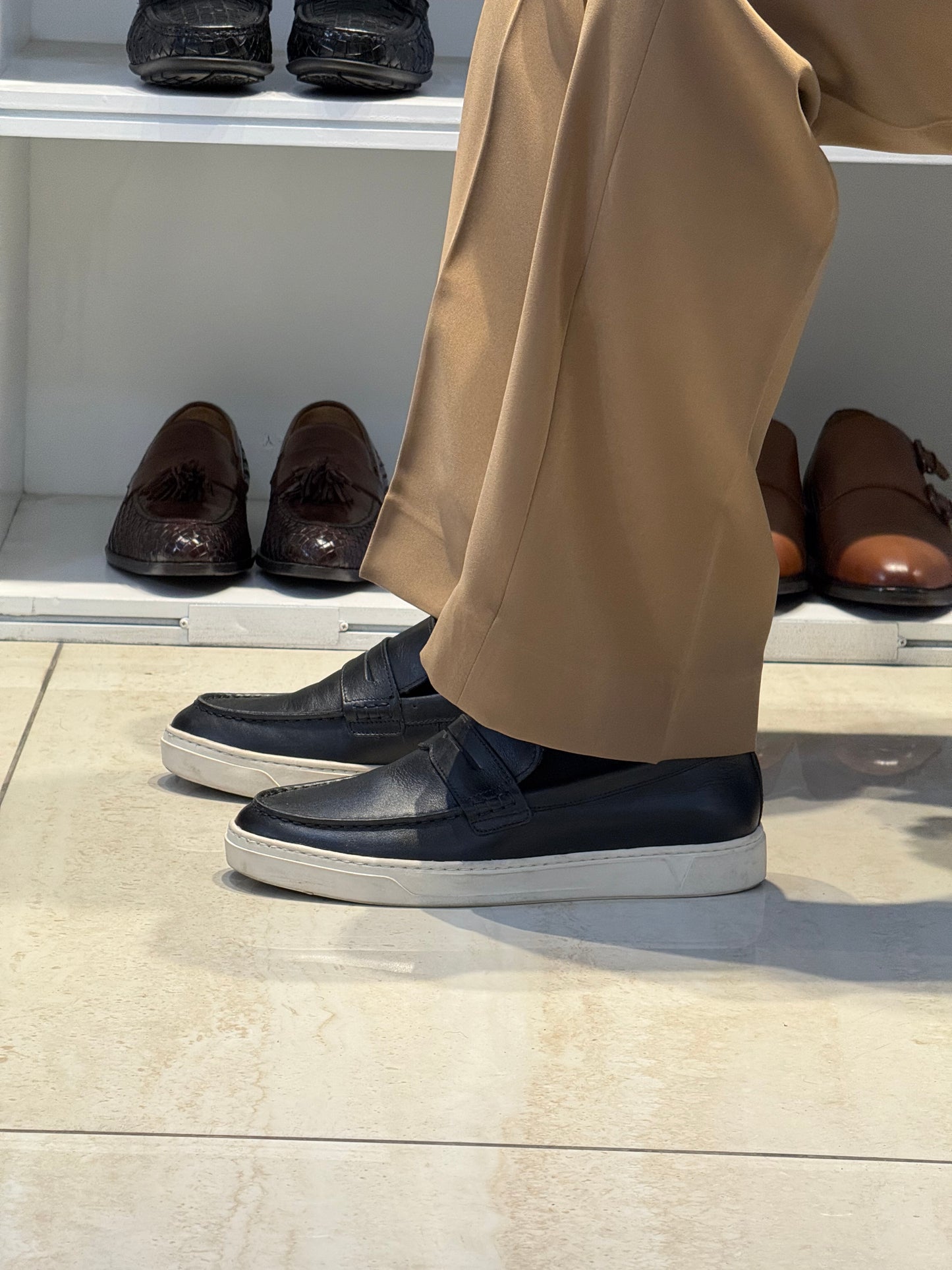 Black Loafer Shoes