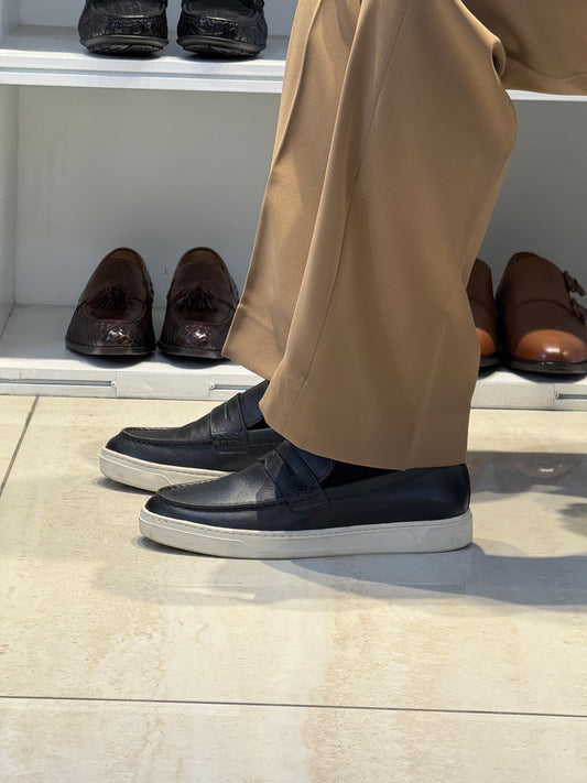 Black Loafer Shoes