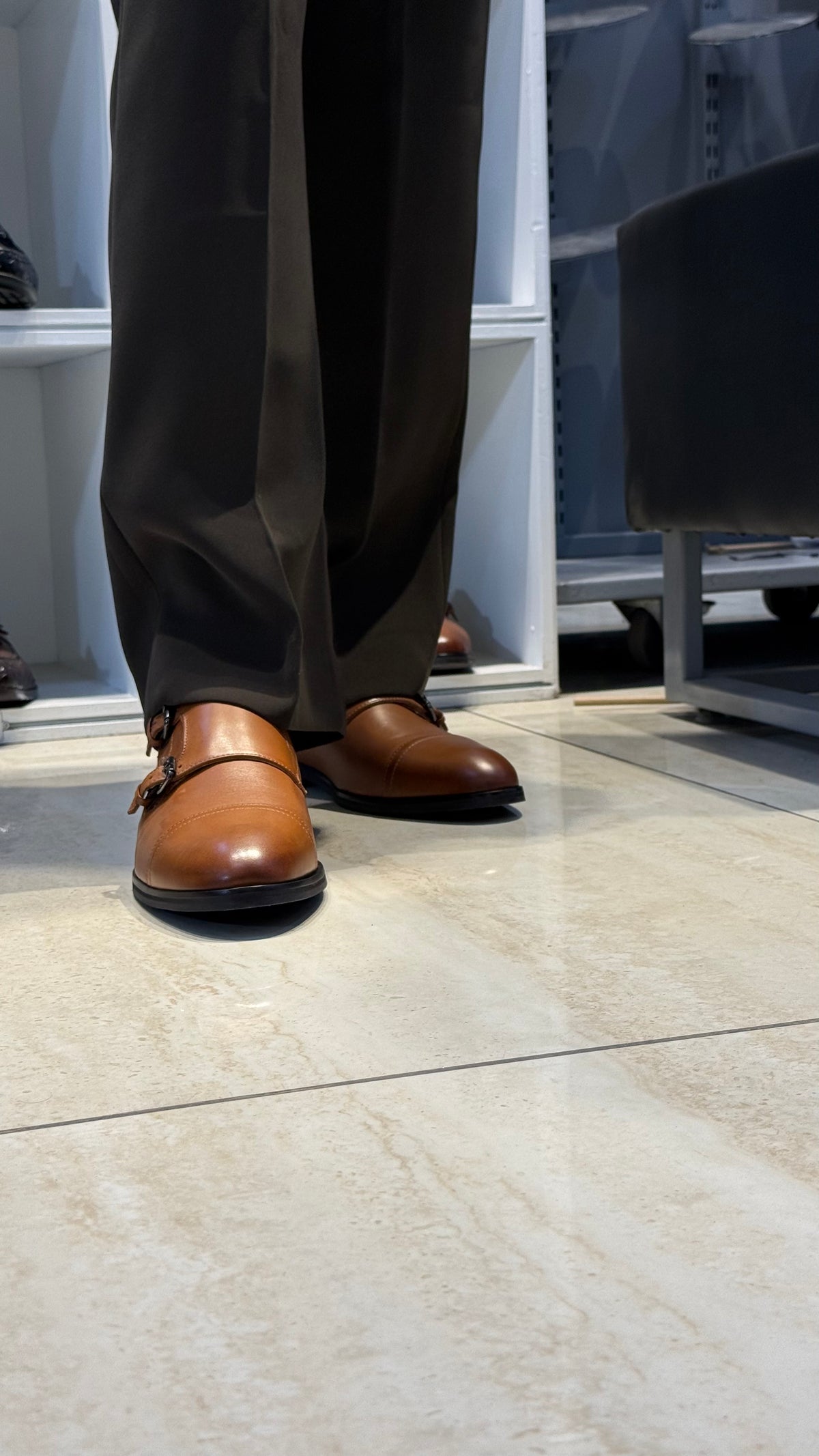 Double Monk Strap Shoes