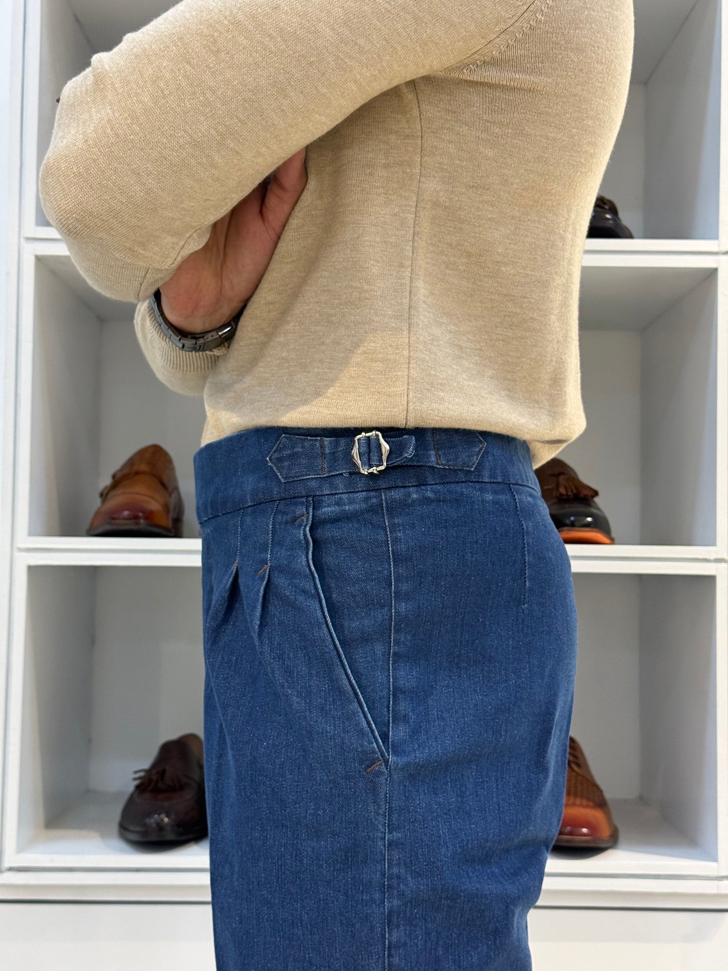 Italian Denim Pants
