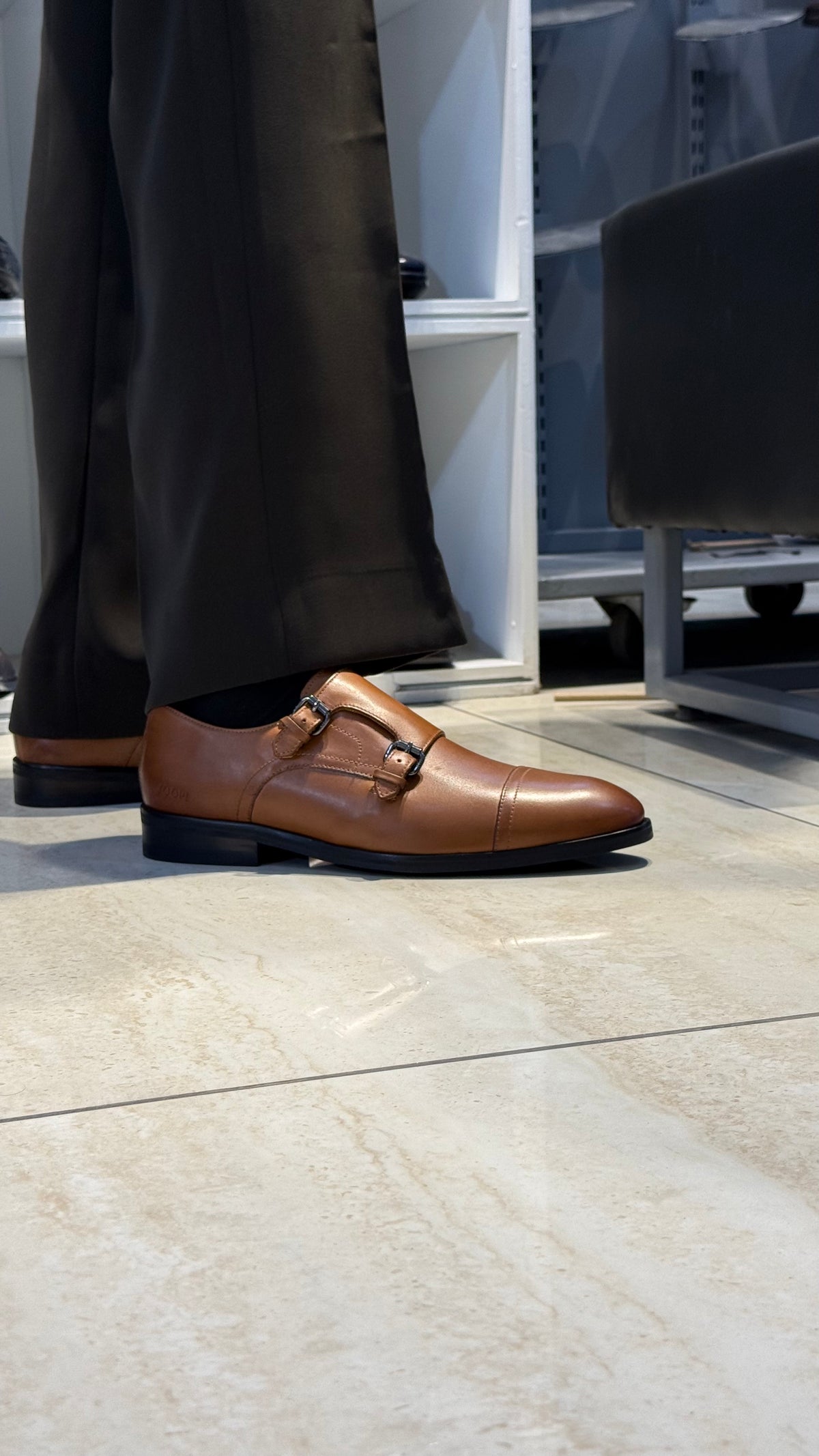 Double Monk Strap Shoes