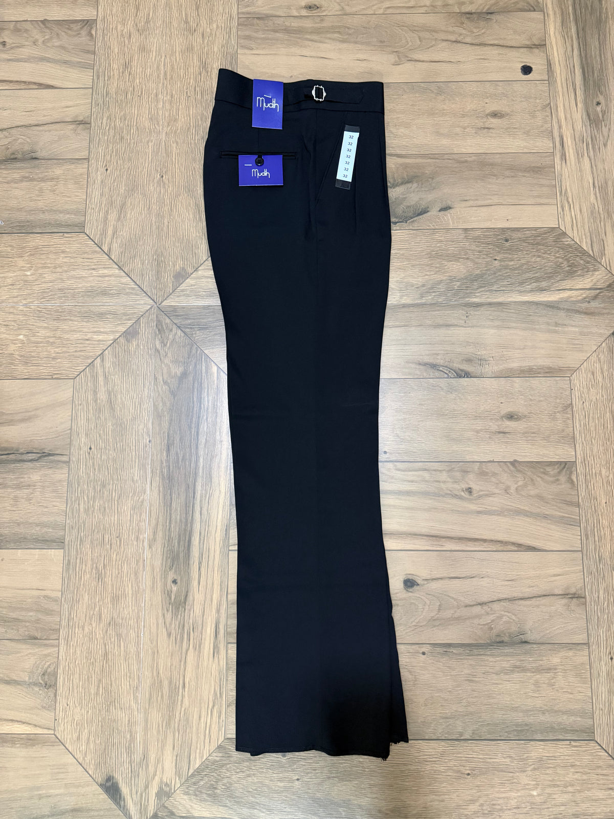 Korean | Bootcut Pants | Size adjustable Buckle