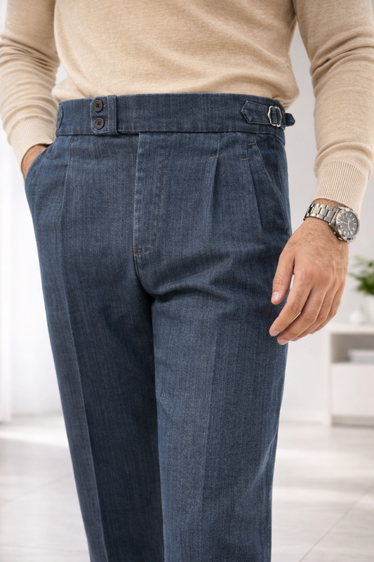 Italian Denim Pants