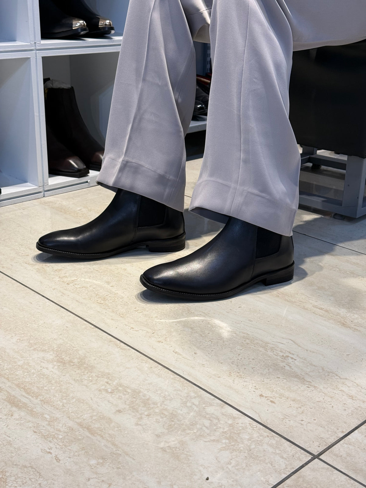 Black Chelsea Boots | Formal/Party Wear |