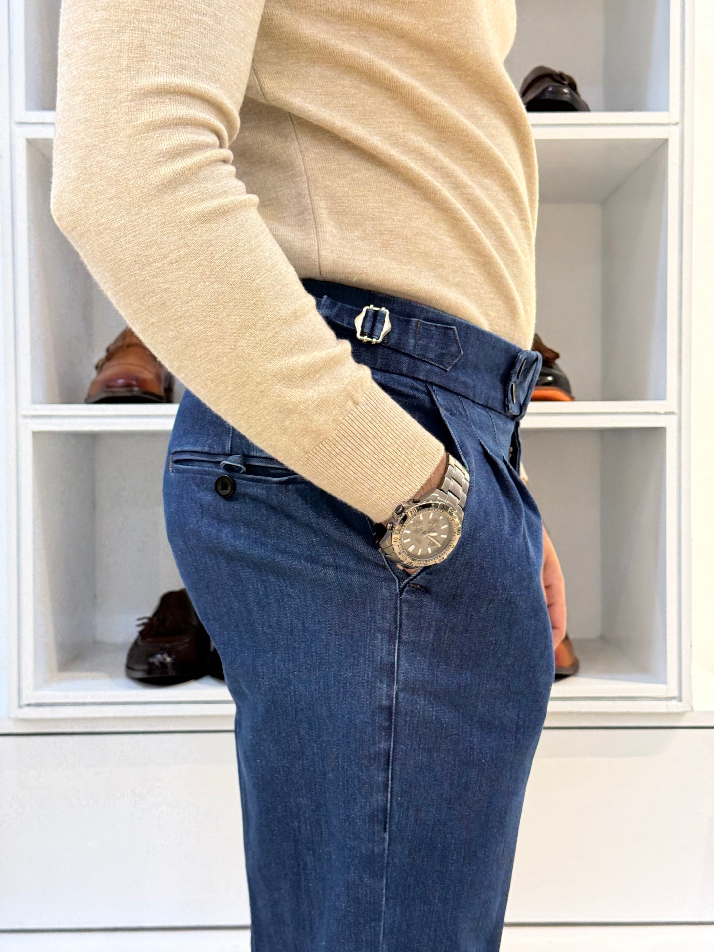 Italian Denim Pants