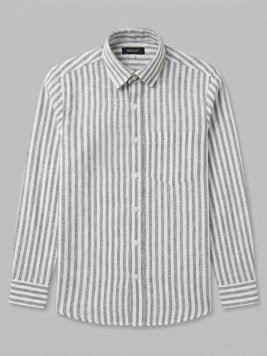 Grey Stripe Shirt