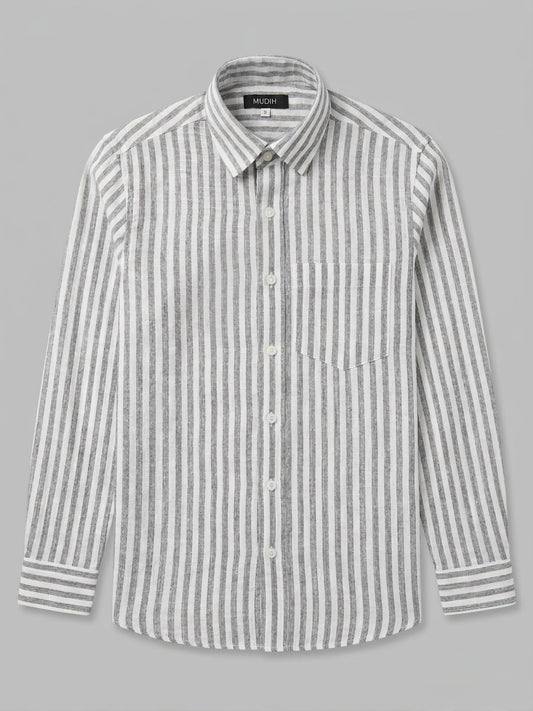 Grey Stripe Shirt