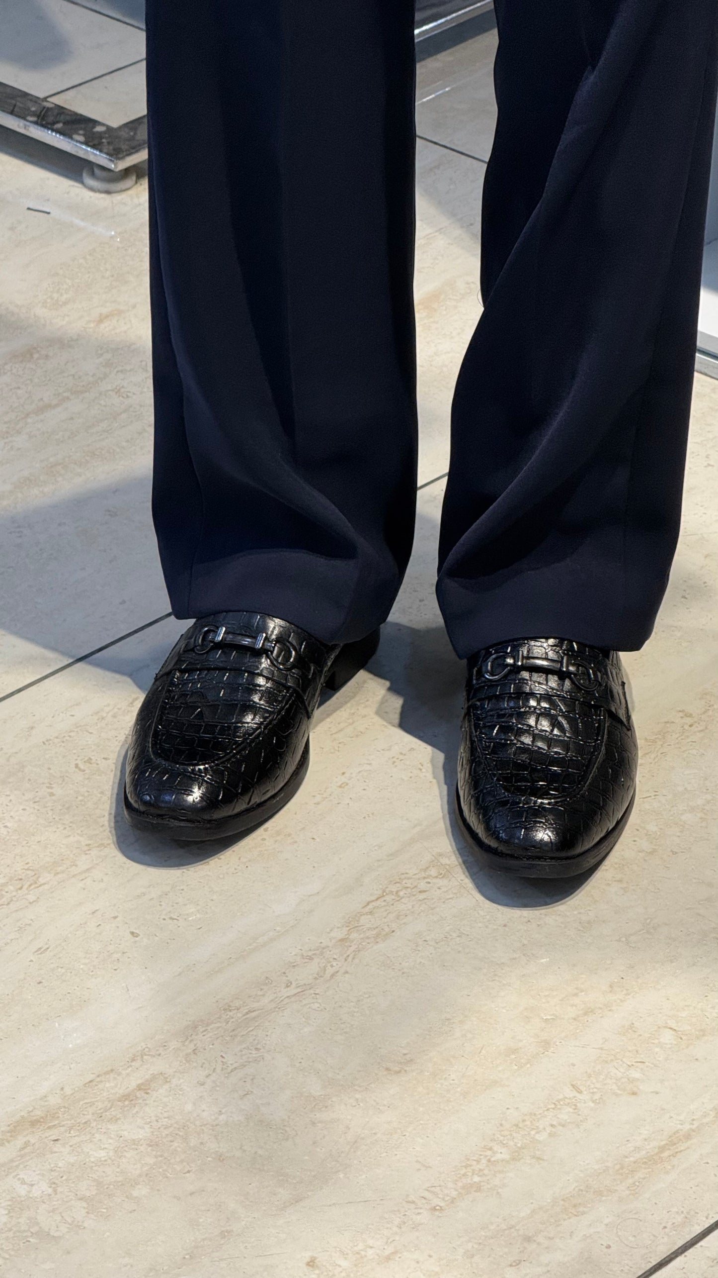 Men’s formal Croco leather Slip-on Shoes