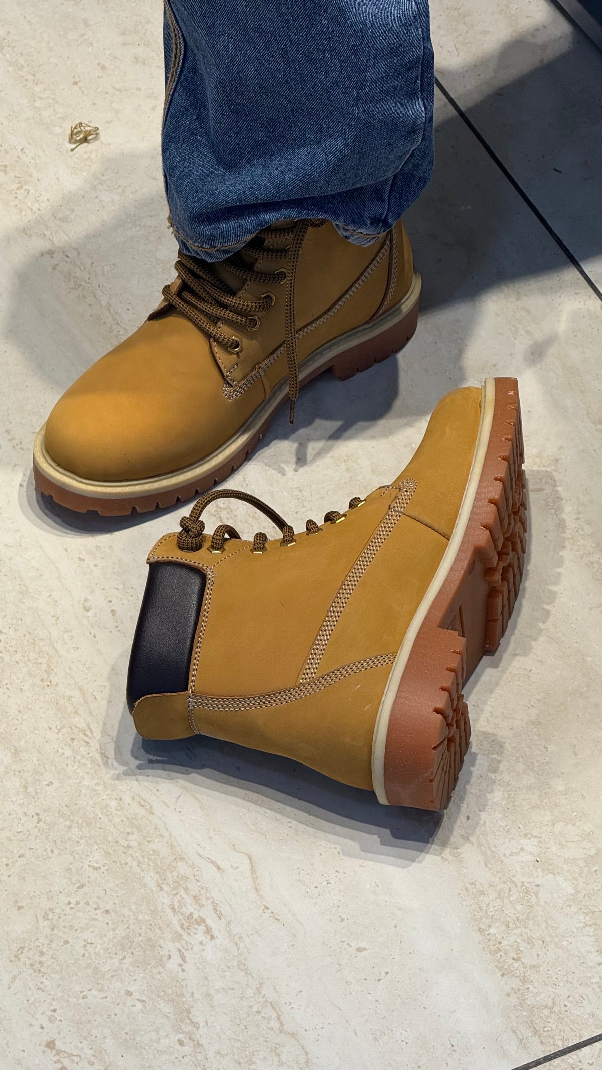 Casual Wear Trendy Boots in Wheat colour
