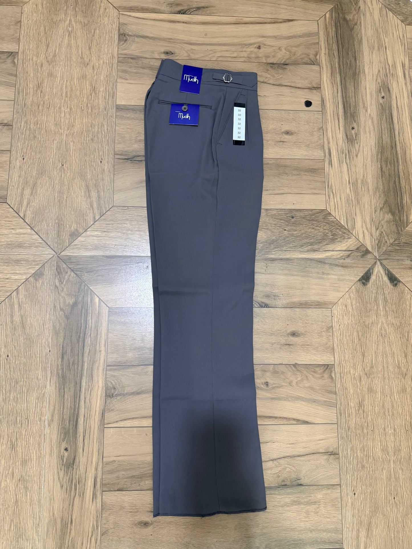 Korean | Bootcut Pants | Size adjustable Buckle