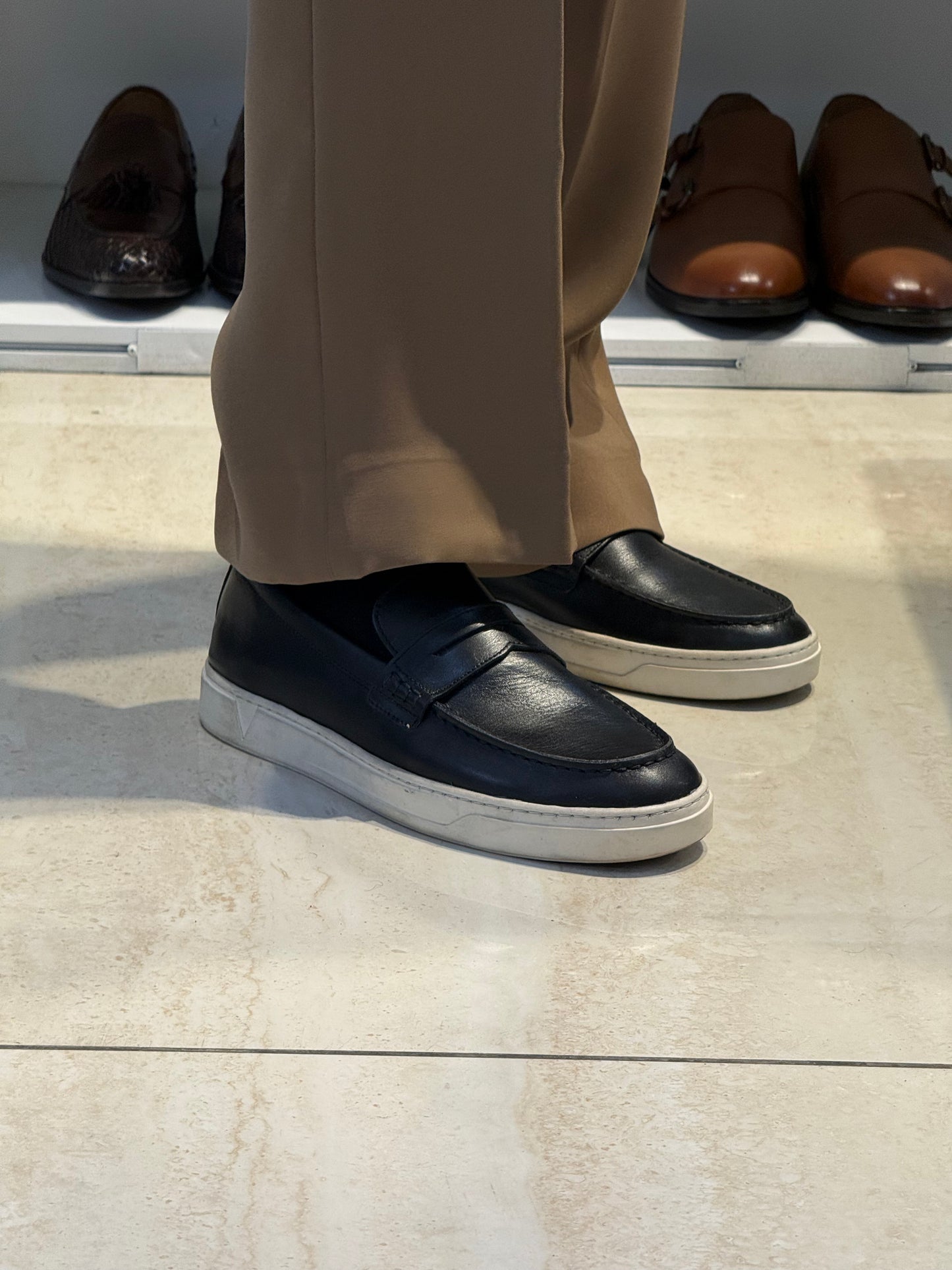 Black Loafer Shoes