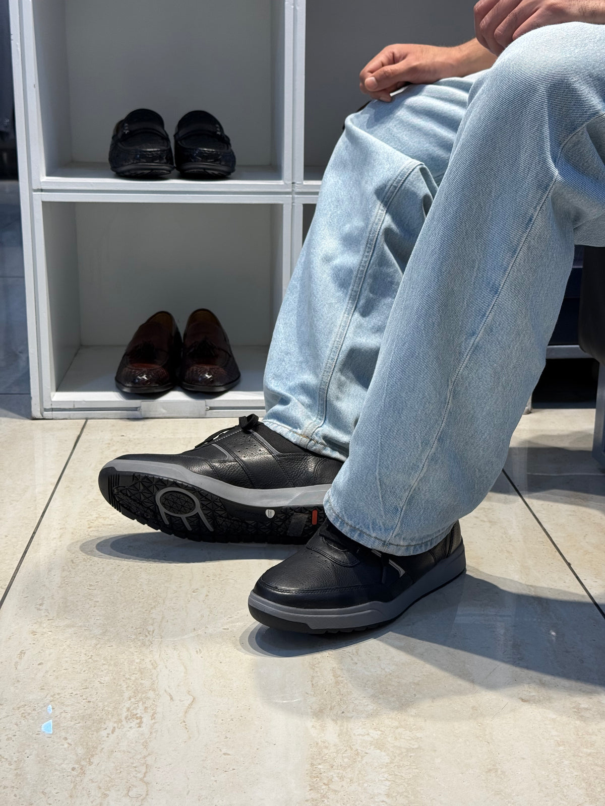 Casual wear leather Shoes