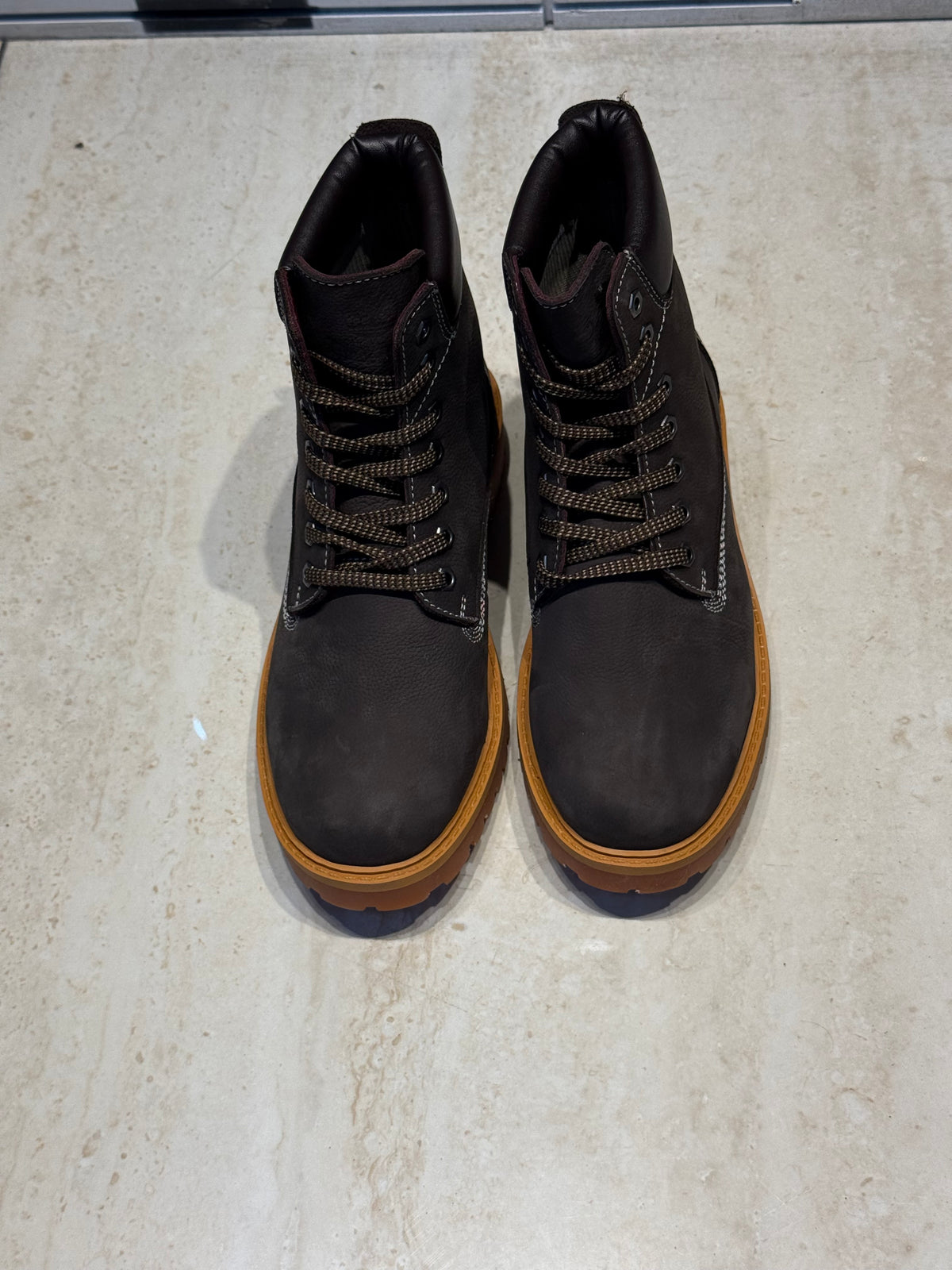 Casual Wear Trendy Boots in Coffee