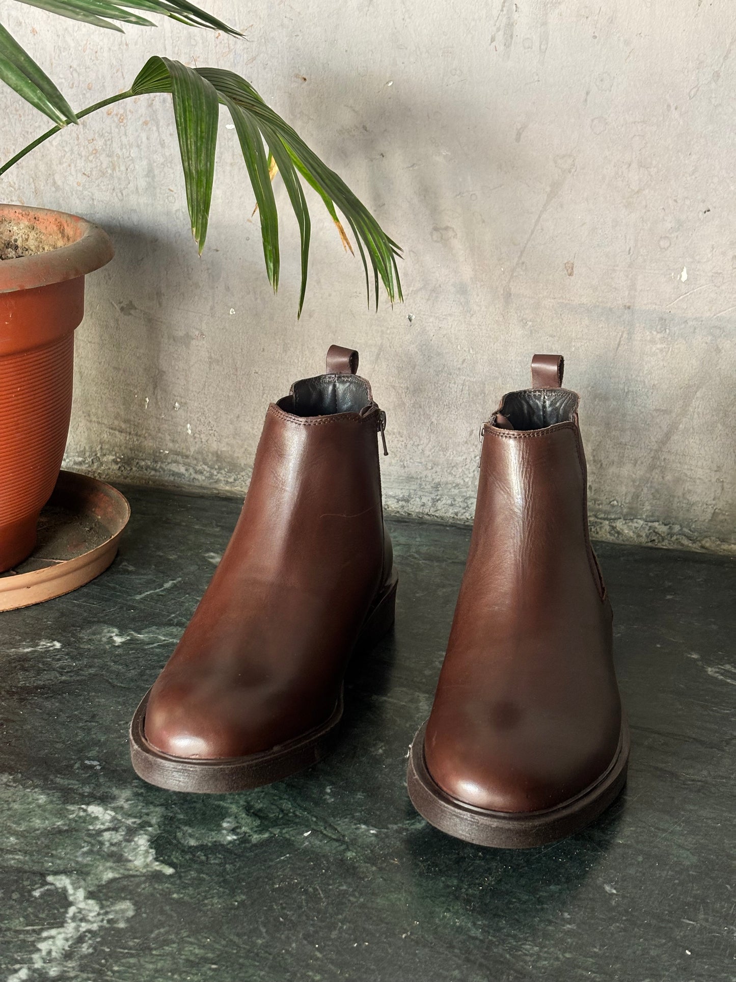 Brown Chelsea Boots | Formal/Party Wear | 100% Genuine leather