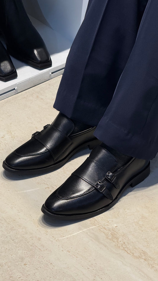 Men’s formal Double Monk Strap Shoes